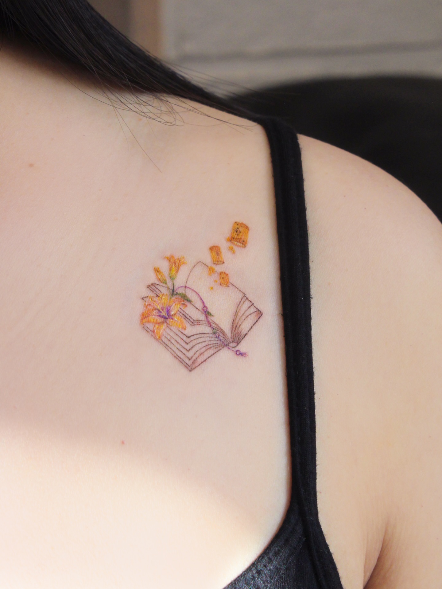 Tattoo by @leesun_tattoo — dotwork