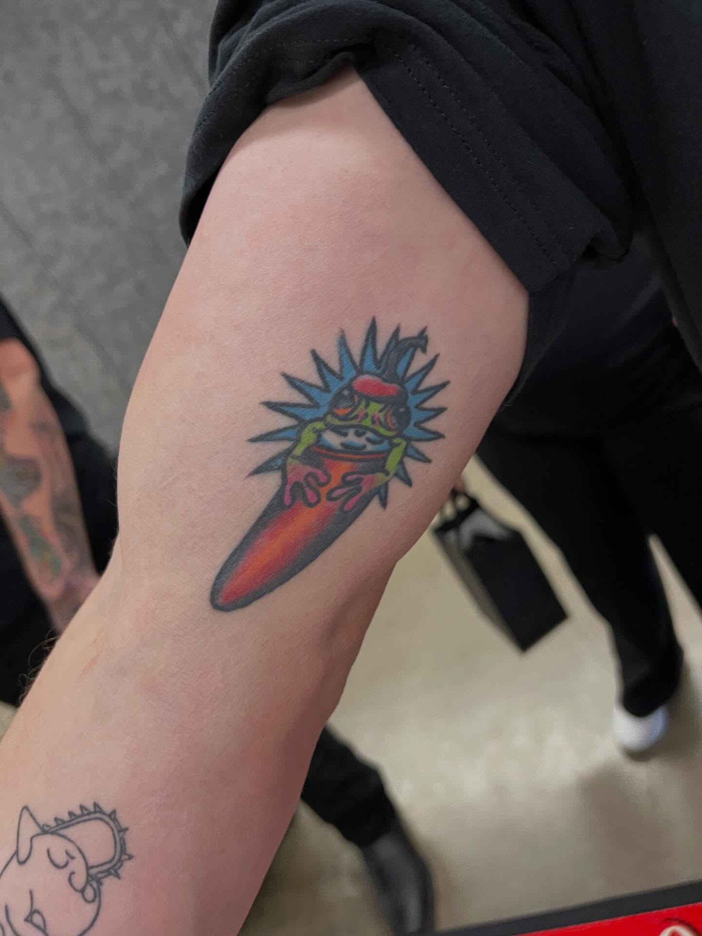 Tattoo by @geaux_catfish — american_traditional