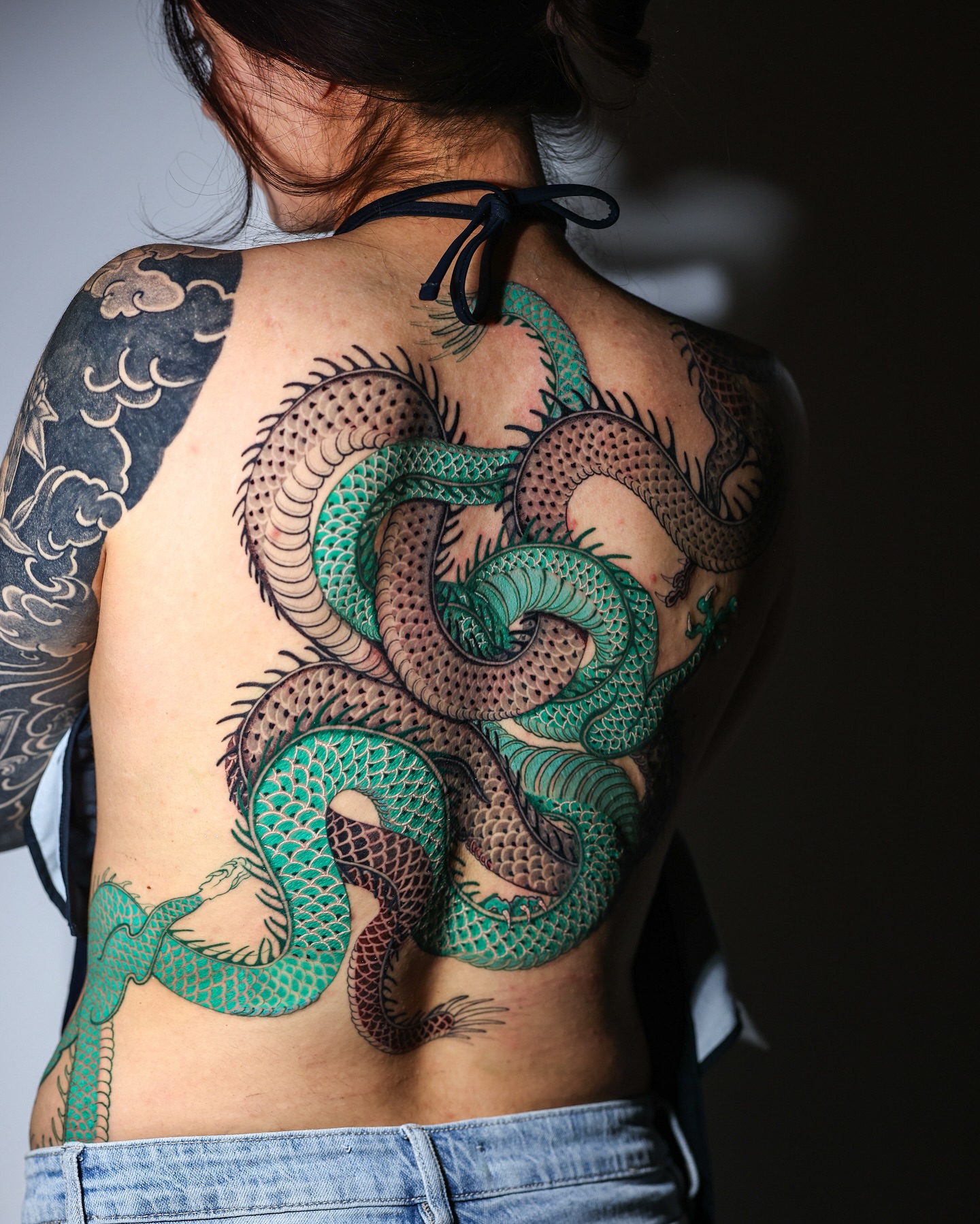 Tattoo by @swanissober — japanese_irezumi