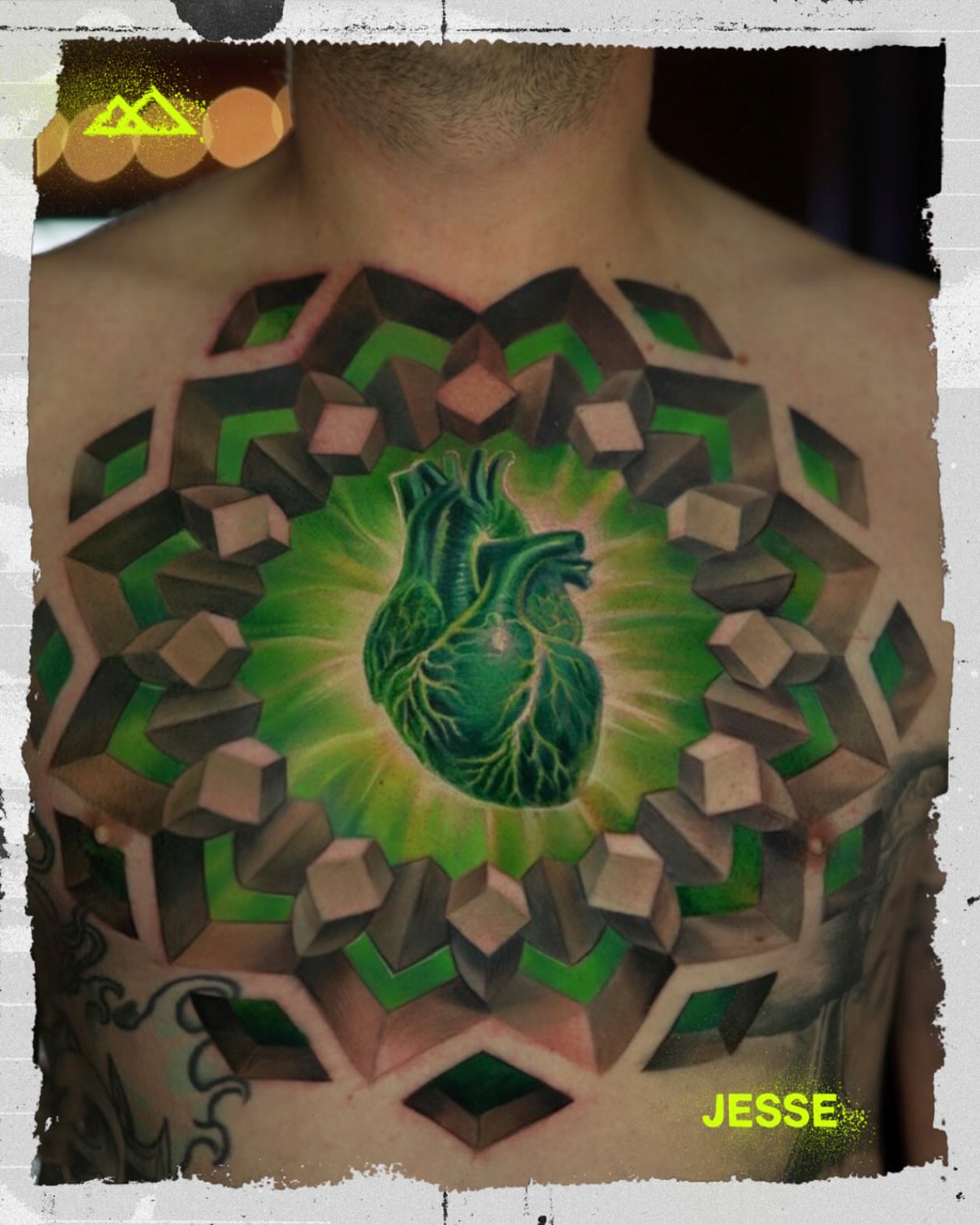Tattoo by @jesse_rix — geometric