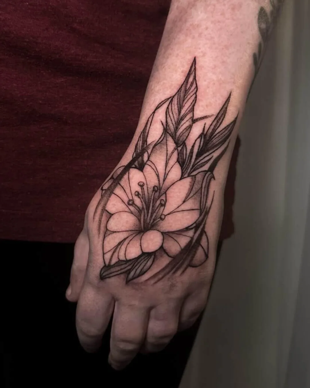 Tattoo by @sal.the.stabber — black_and_grey