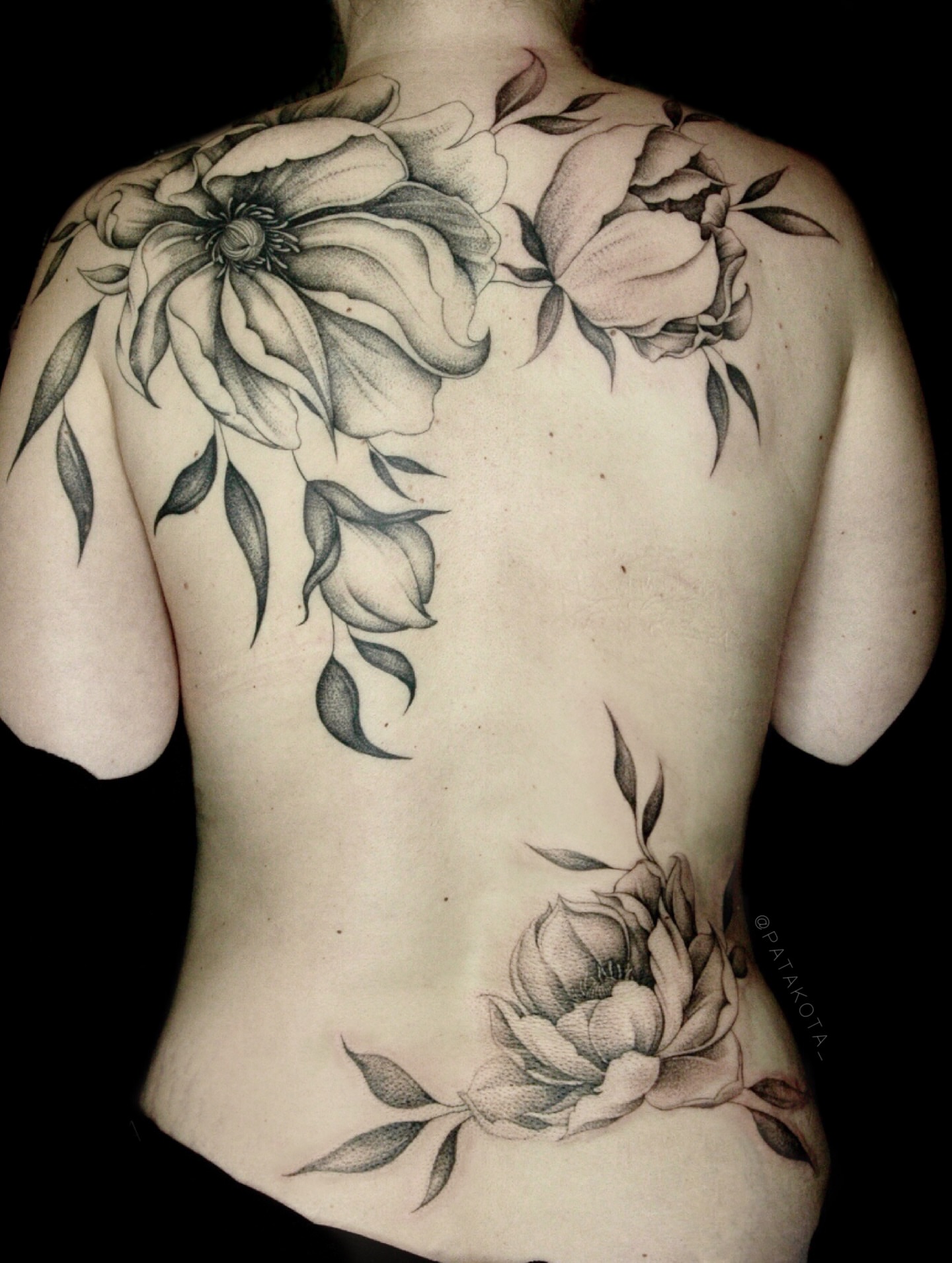 Tattoo by @patakota_ — black_and_grey, realism