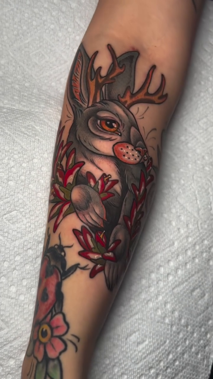 Tattoo by @taylermillise — neo_traditional, realism