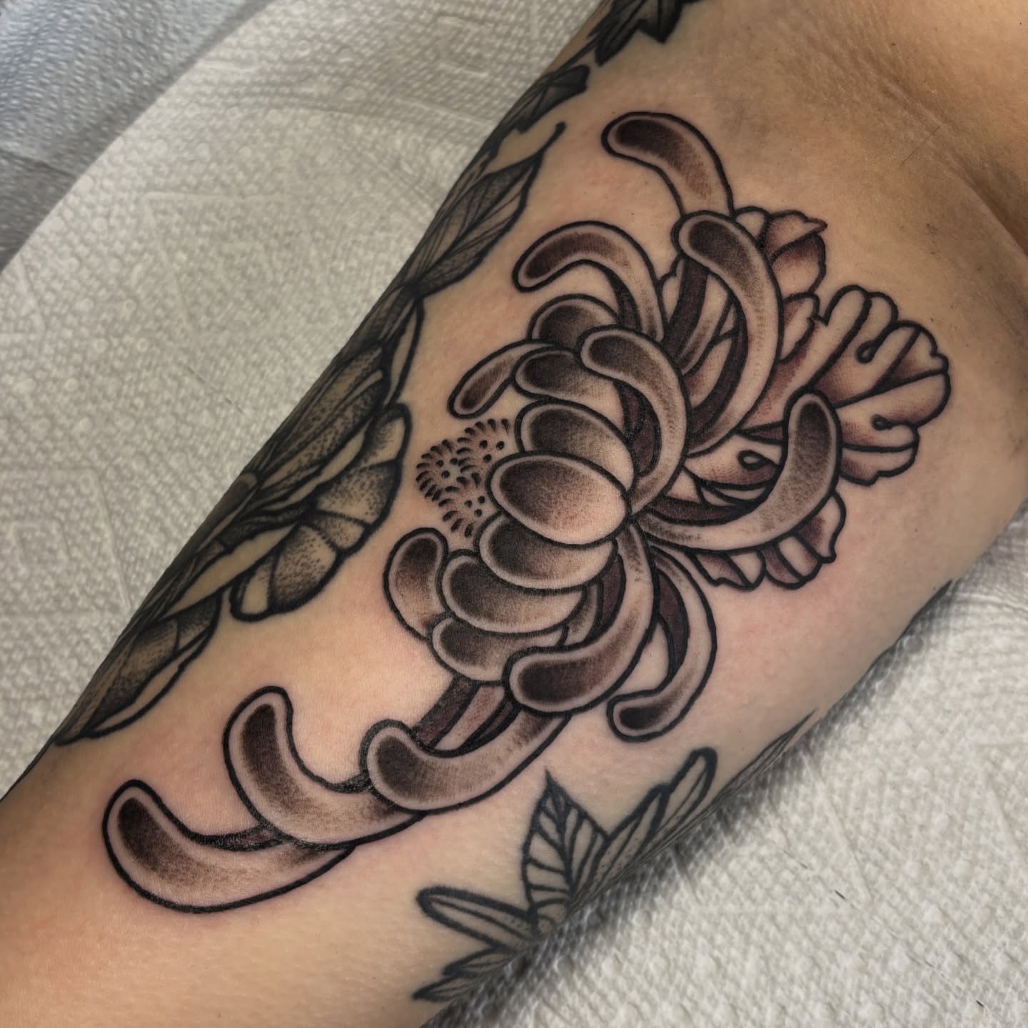 Tattoo by @smythtattoo — black_and_grey