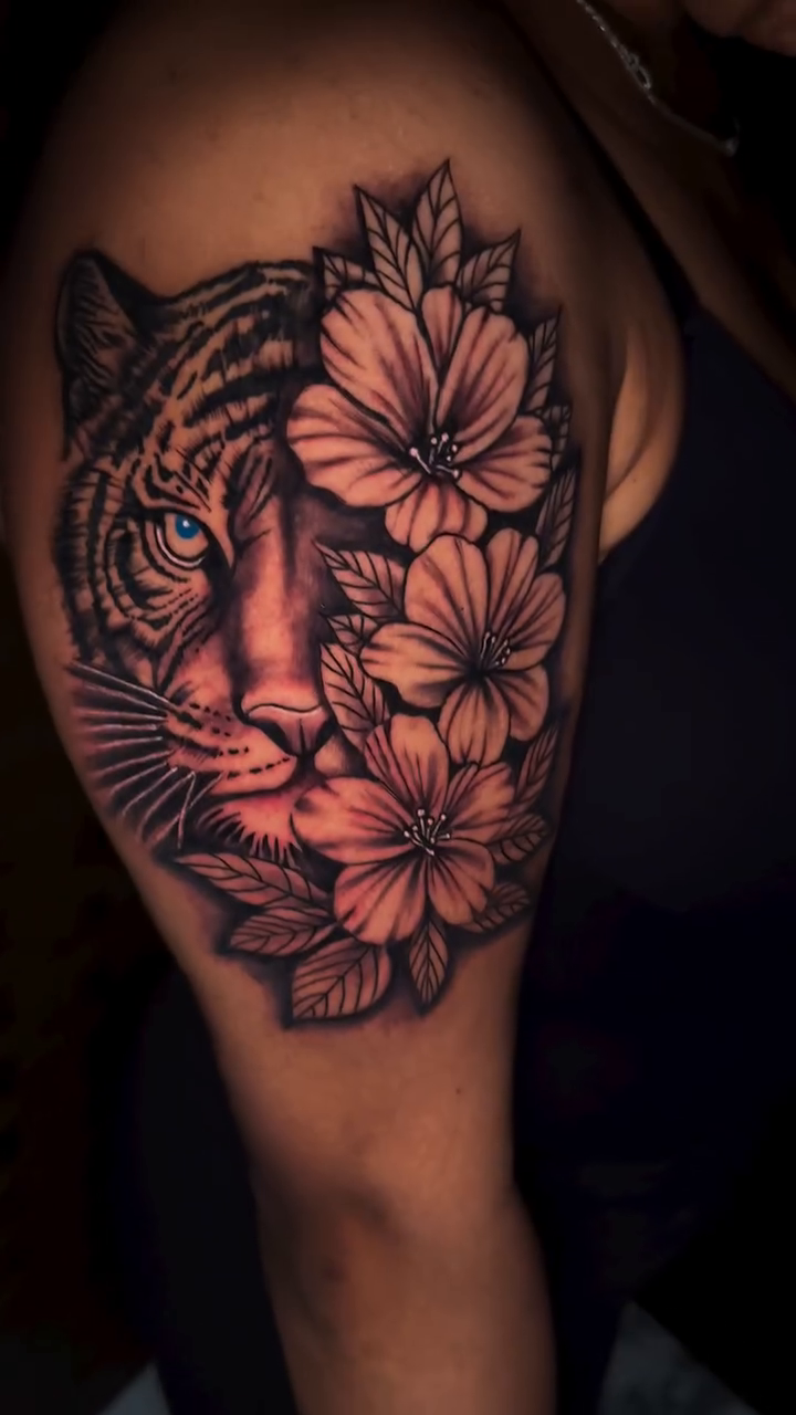 Tattoo by @inkatatts β realism, black_and_grey