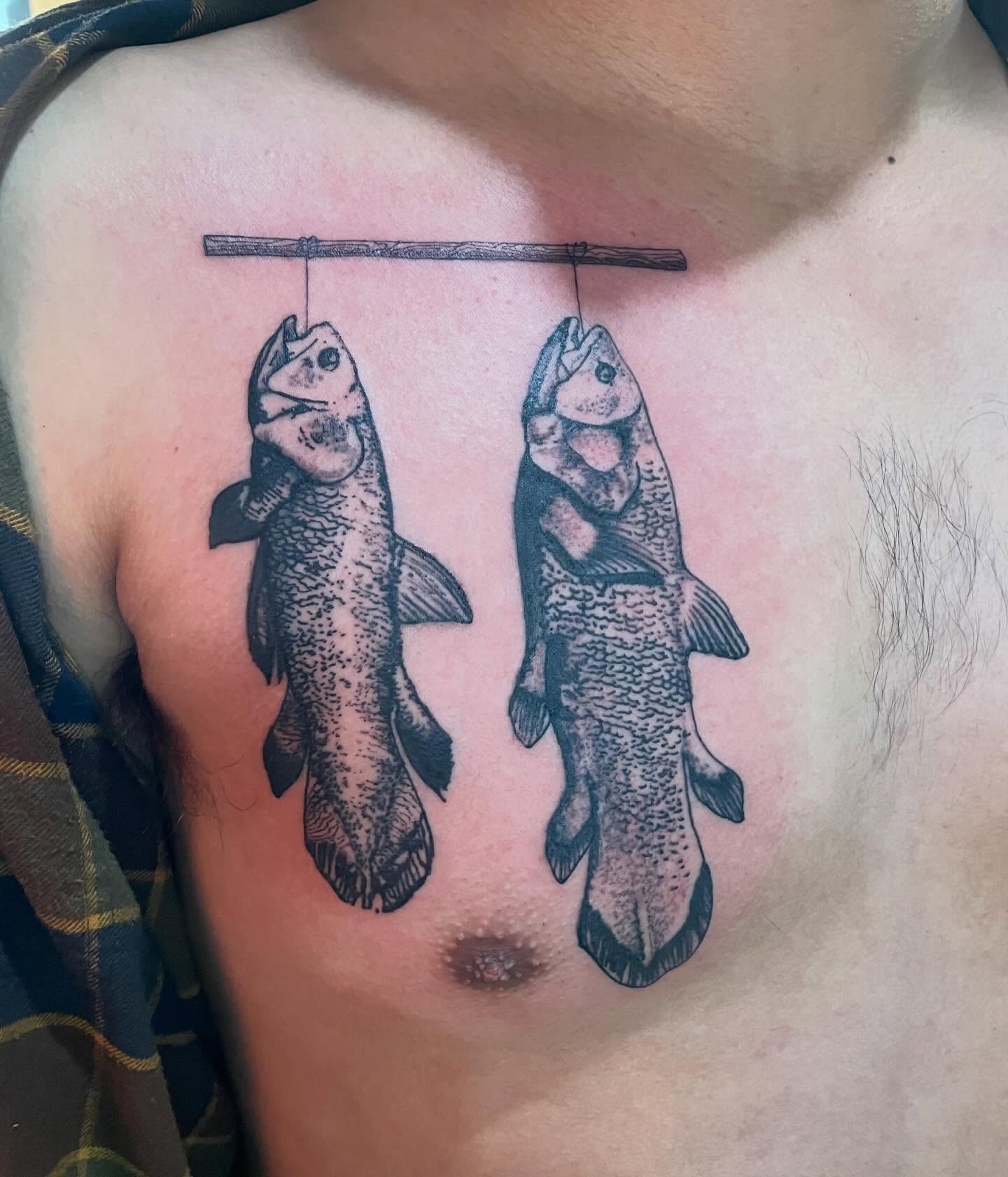 Tattoo by @alexbtatz — dotwork