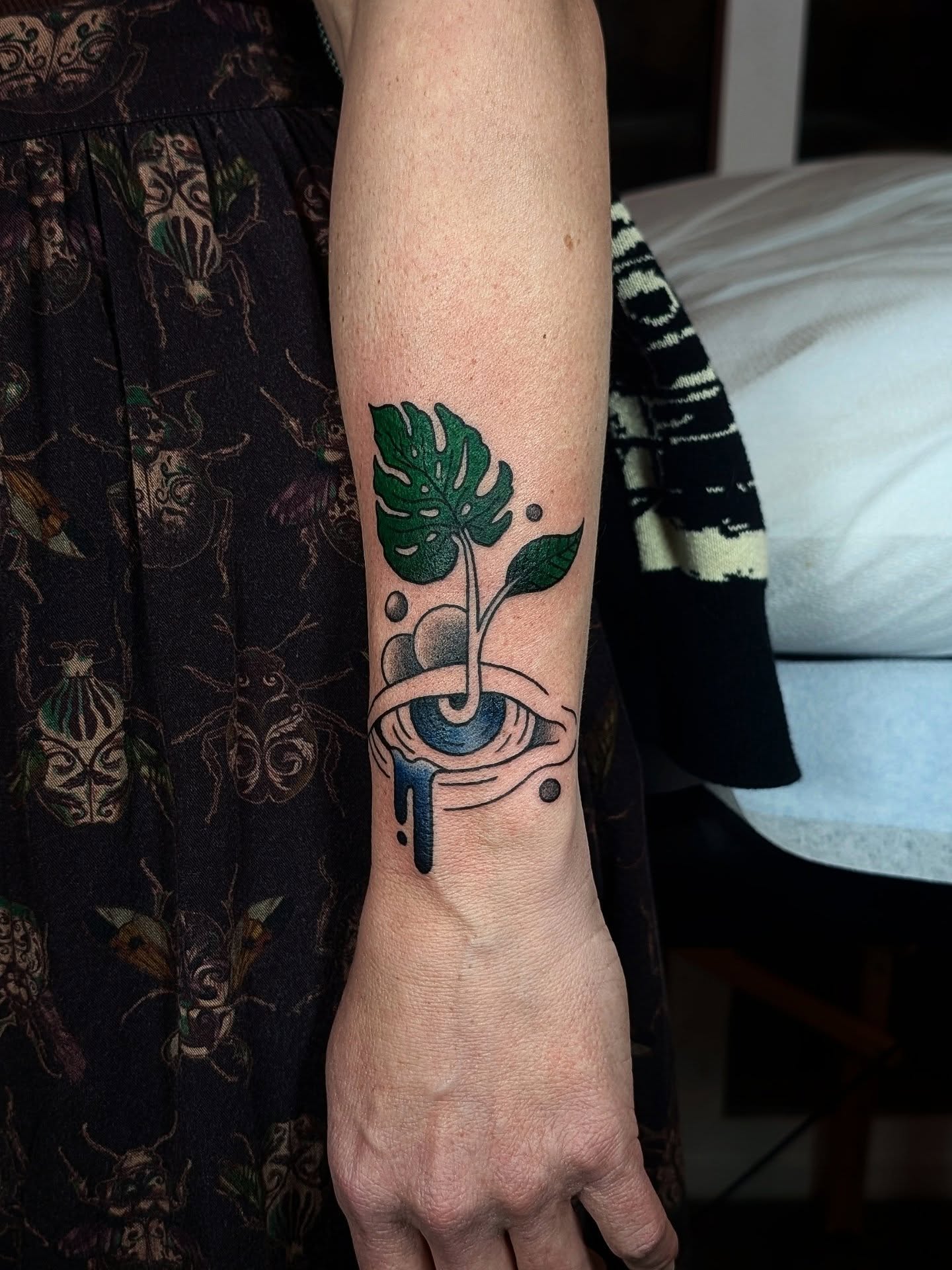 Tattoo by @elise_inks — dotwork, realism