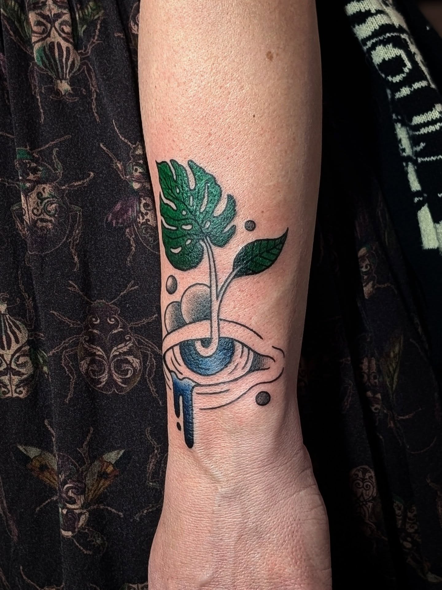 Tattoo by @elise_inks — dotwork