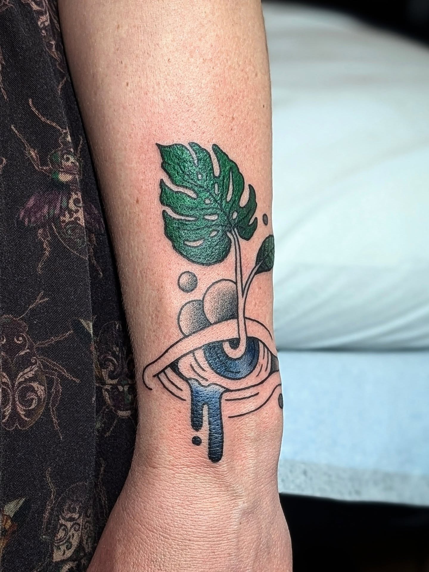Tattoo by @elise_inks — dotwork, realism