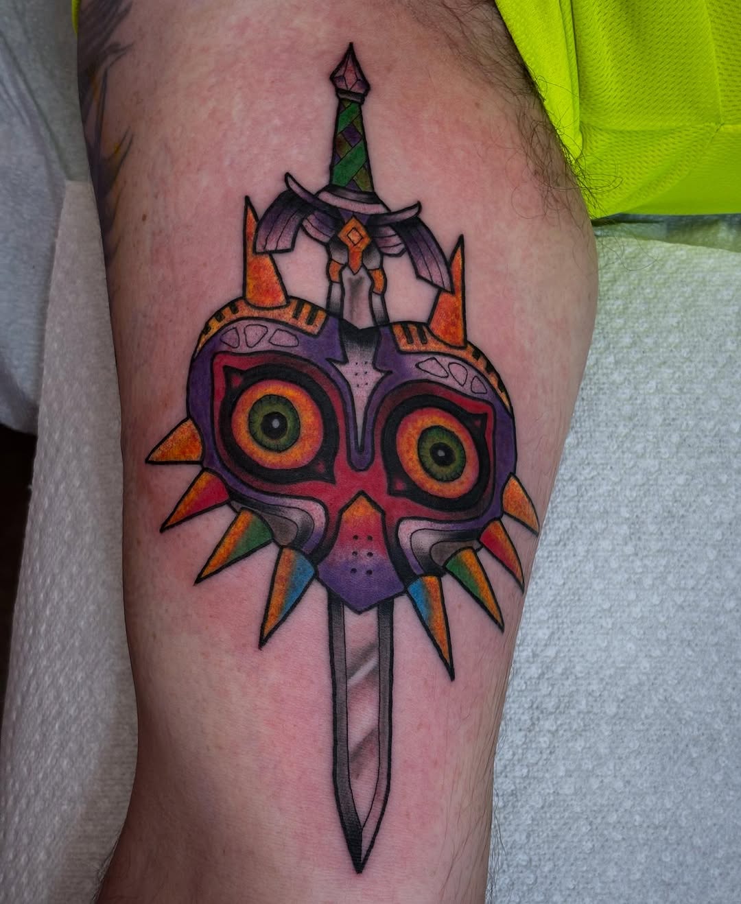 Tattoo by @brandimarietattoo — neo_traditional, anime