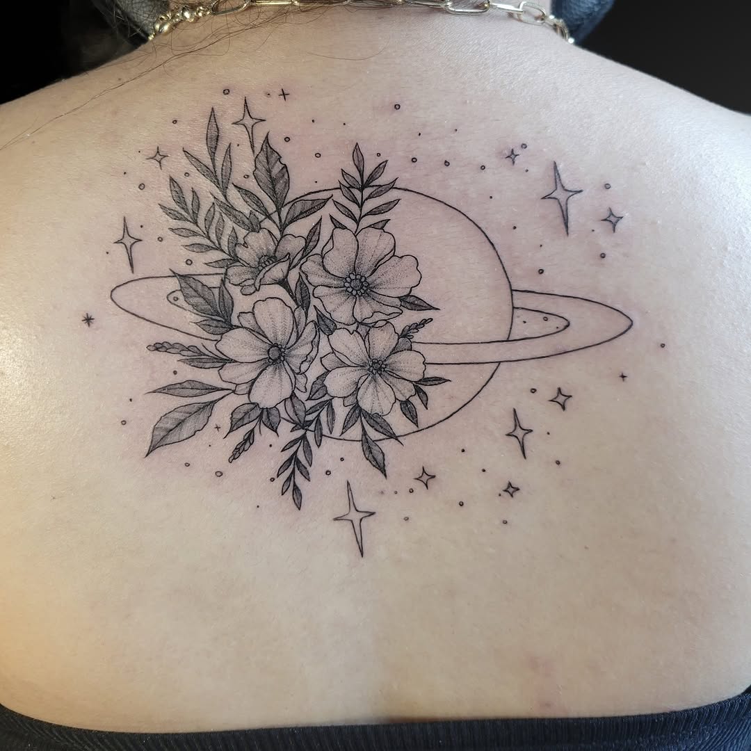 Tattoo by @arickreesetattoos — fine_line, black_and_grey
