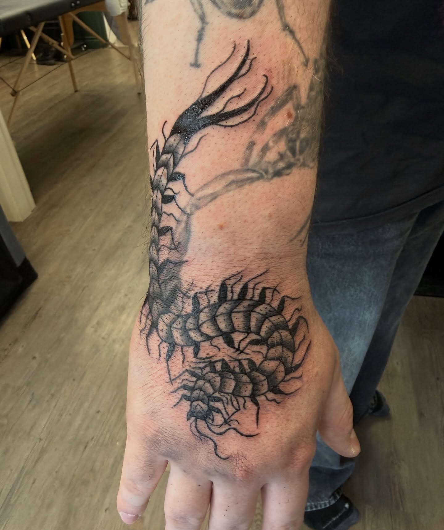 Tattoo by @mylenemassacre — black_and_grey, realism