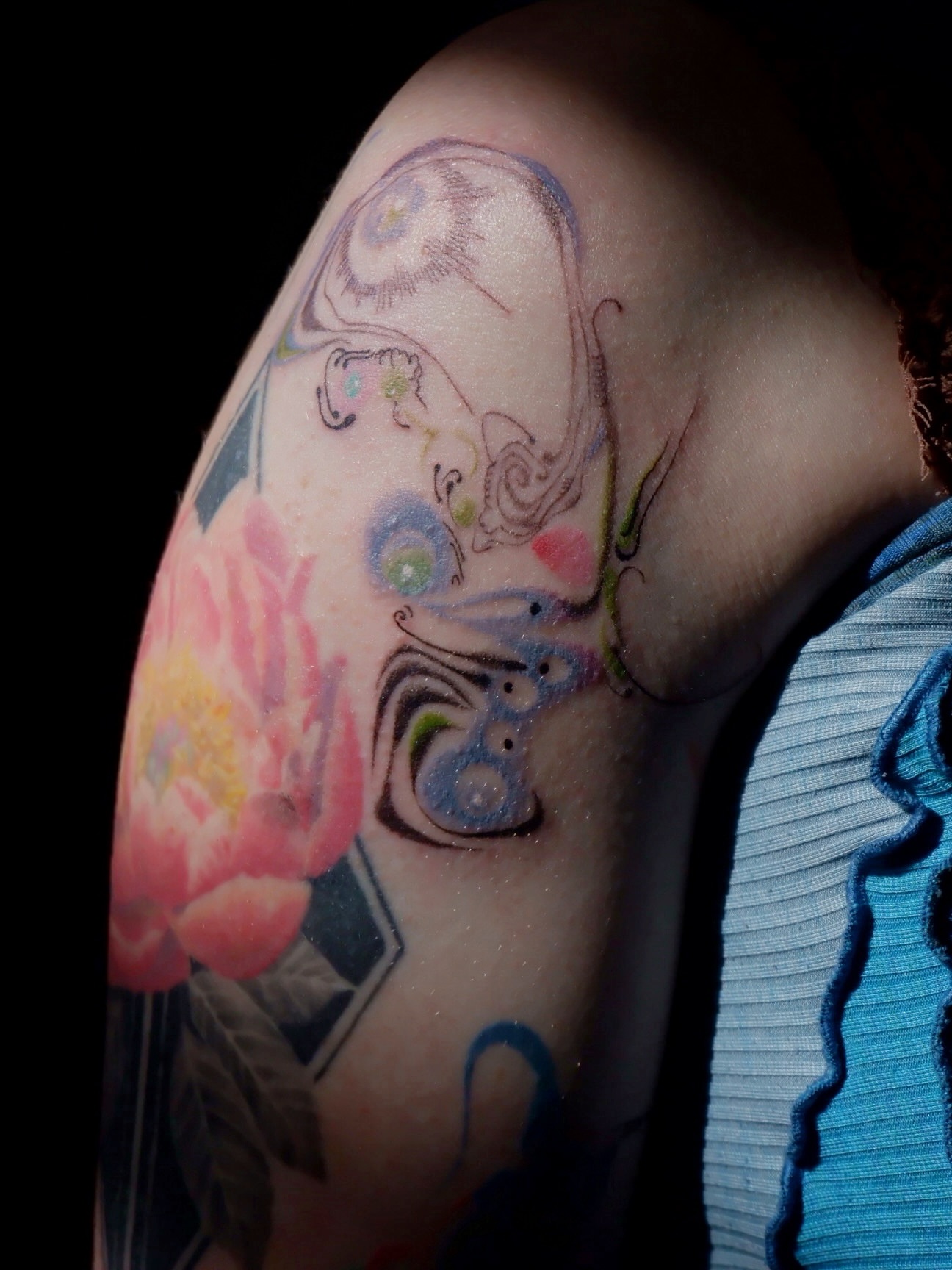 Tattoo by @the_tru_jerrry β dotwork