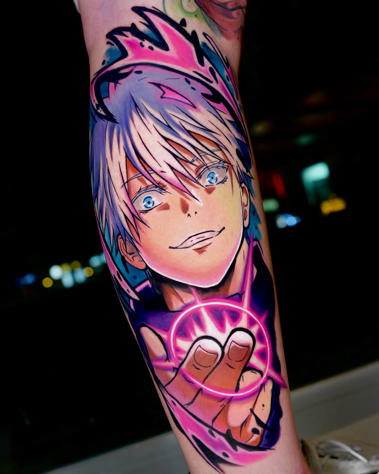 Tattoo by @ale.rivz — anime
