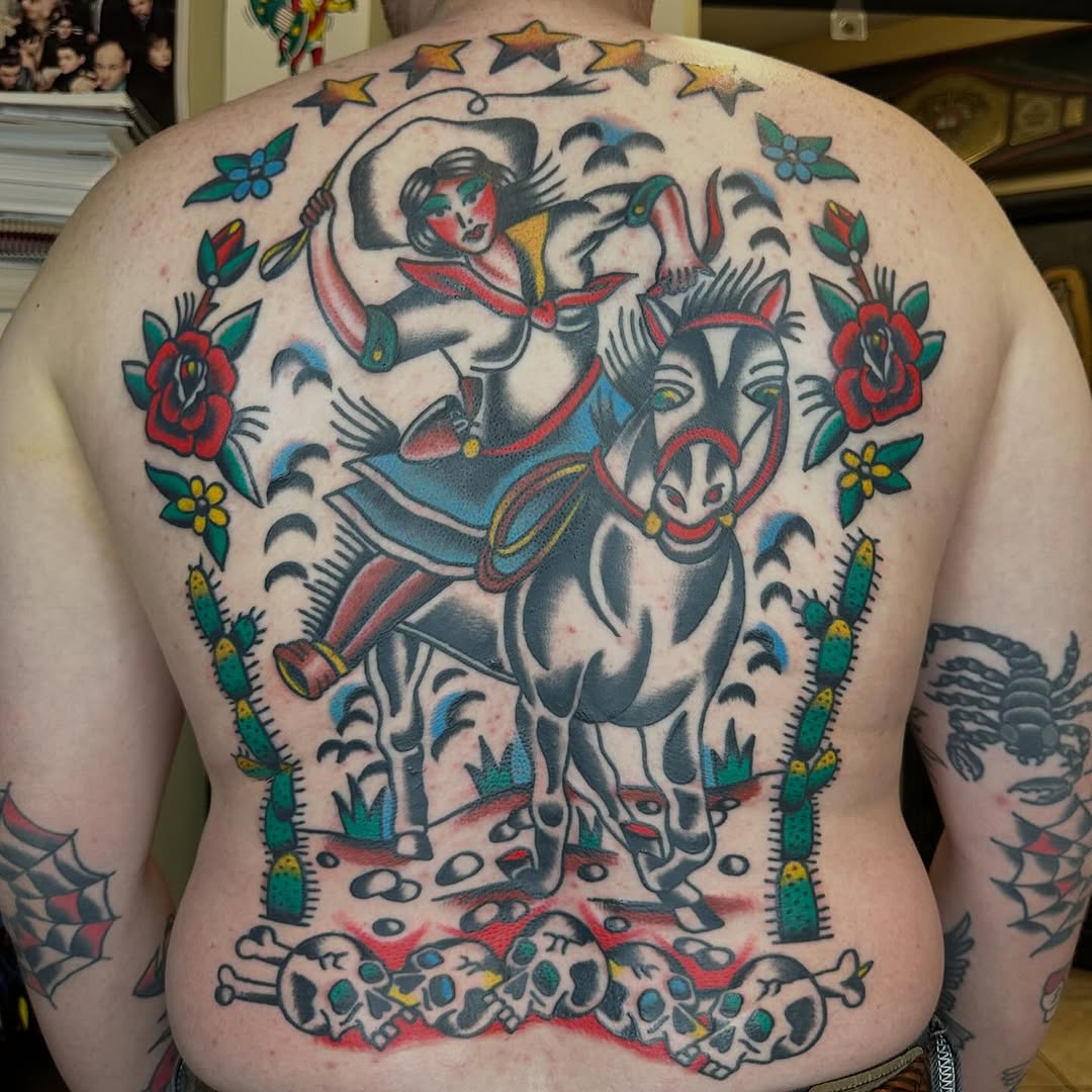 Tattoo by @ponyboytattoos — american_traditional