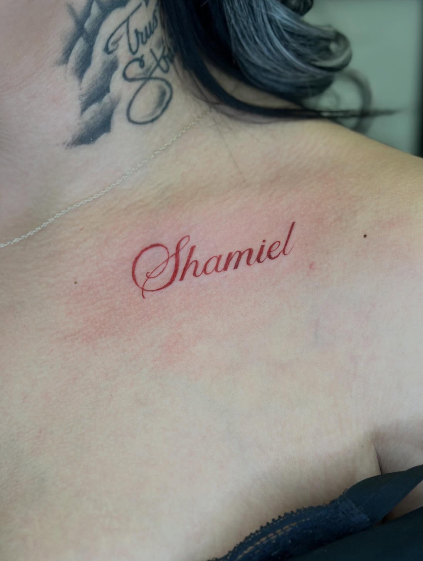 Tattoo by @kennartattoo — lettering_script
