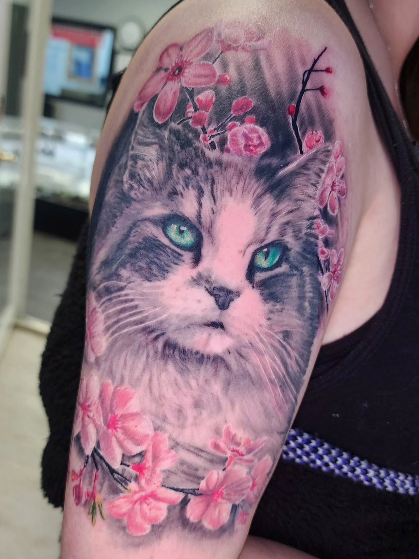 Tattoo by @zachmullinstattoos — realism, watercolor