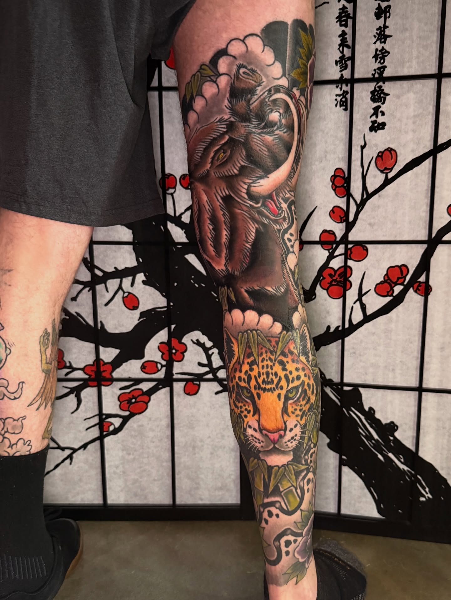 Tattoo by @robfehrman — japanese_irezumi, dotwork