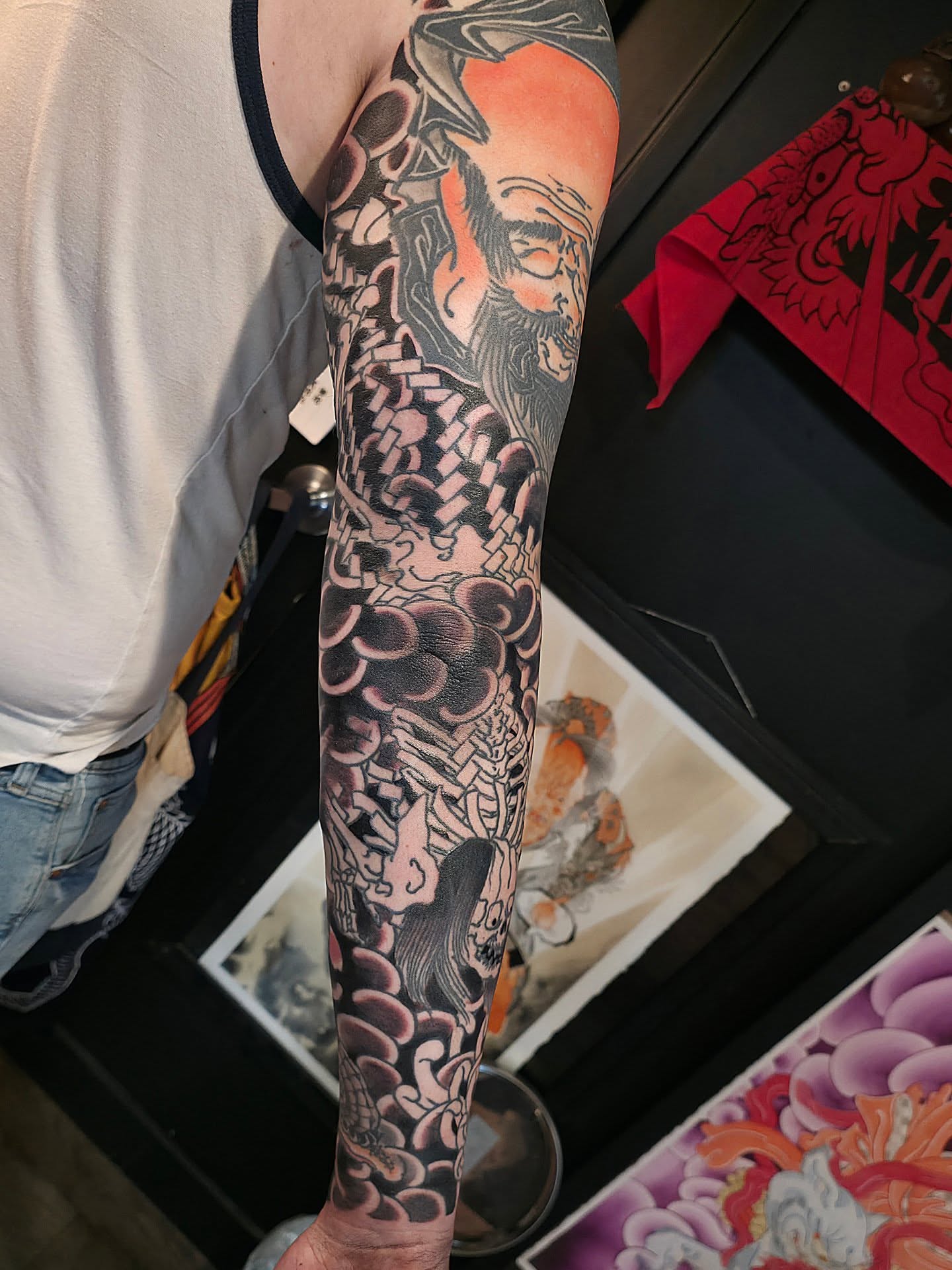 Tattoo by @horikitattoos — japanese_irezumi
