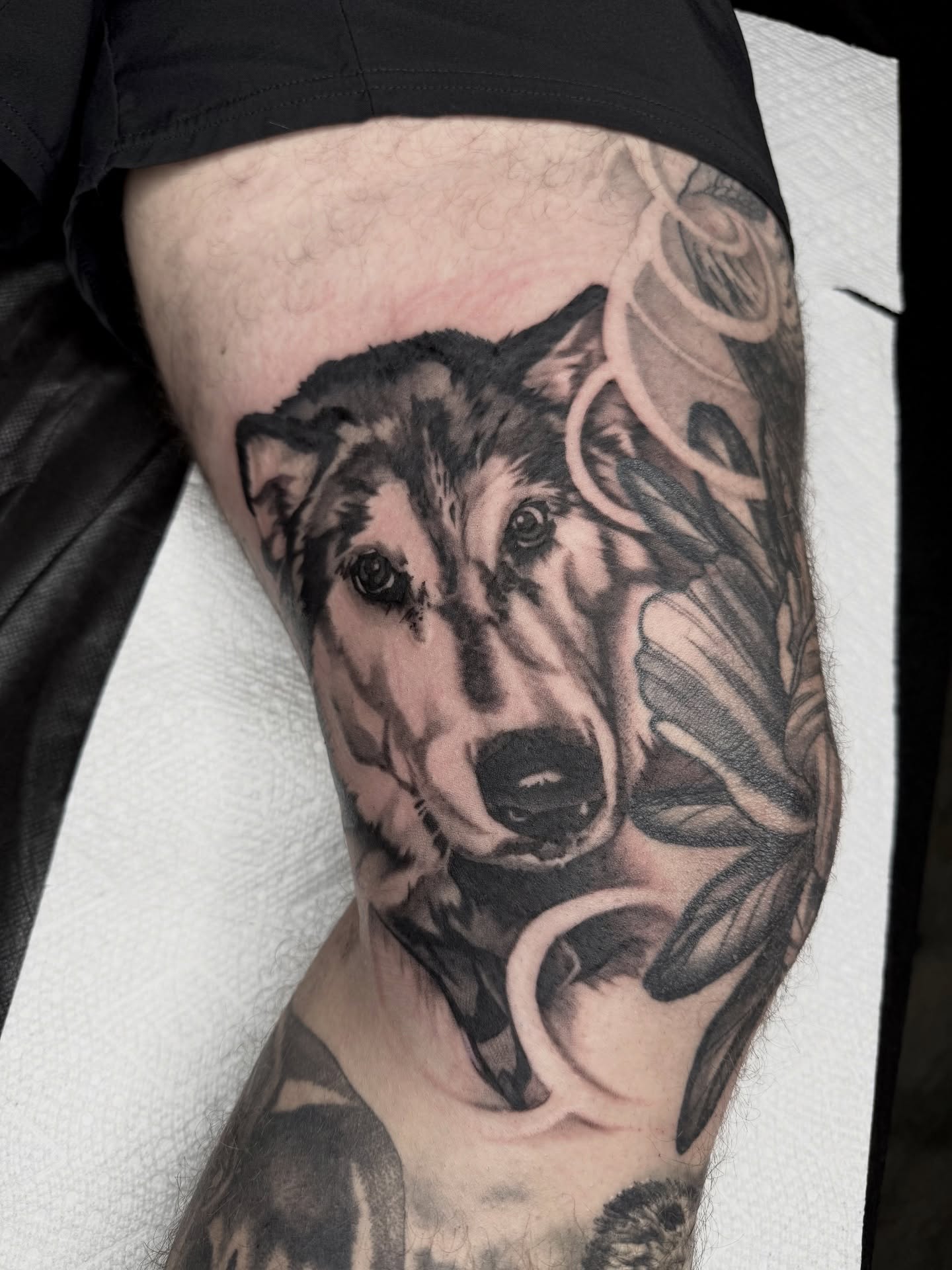 Tattoo by @joe_webbytattoos — realism, black_and_grey