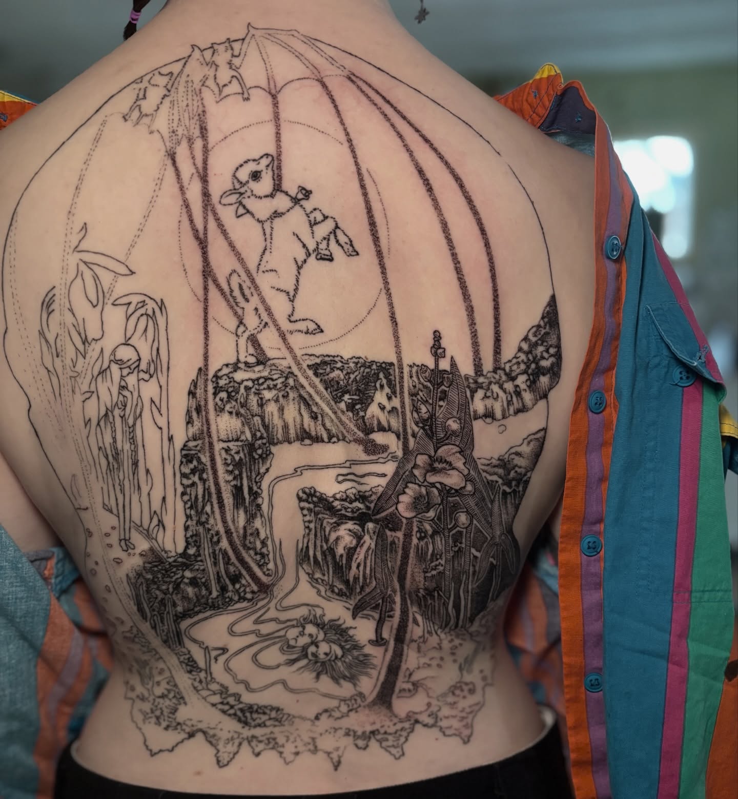 Tattoo by @eujeanmean — black_and_grey, realism