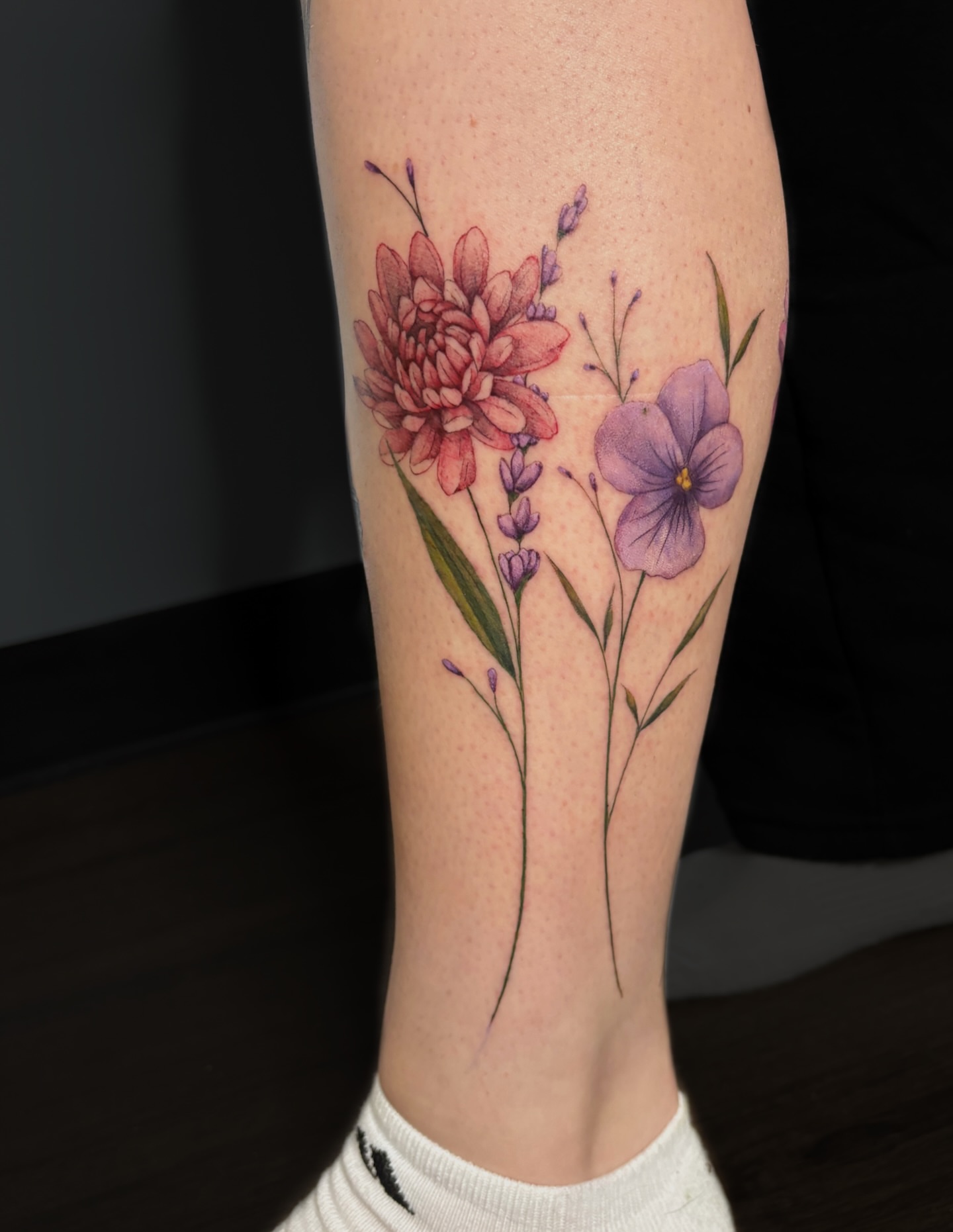 Tattoo by @mckinley.tattoos — watercolor