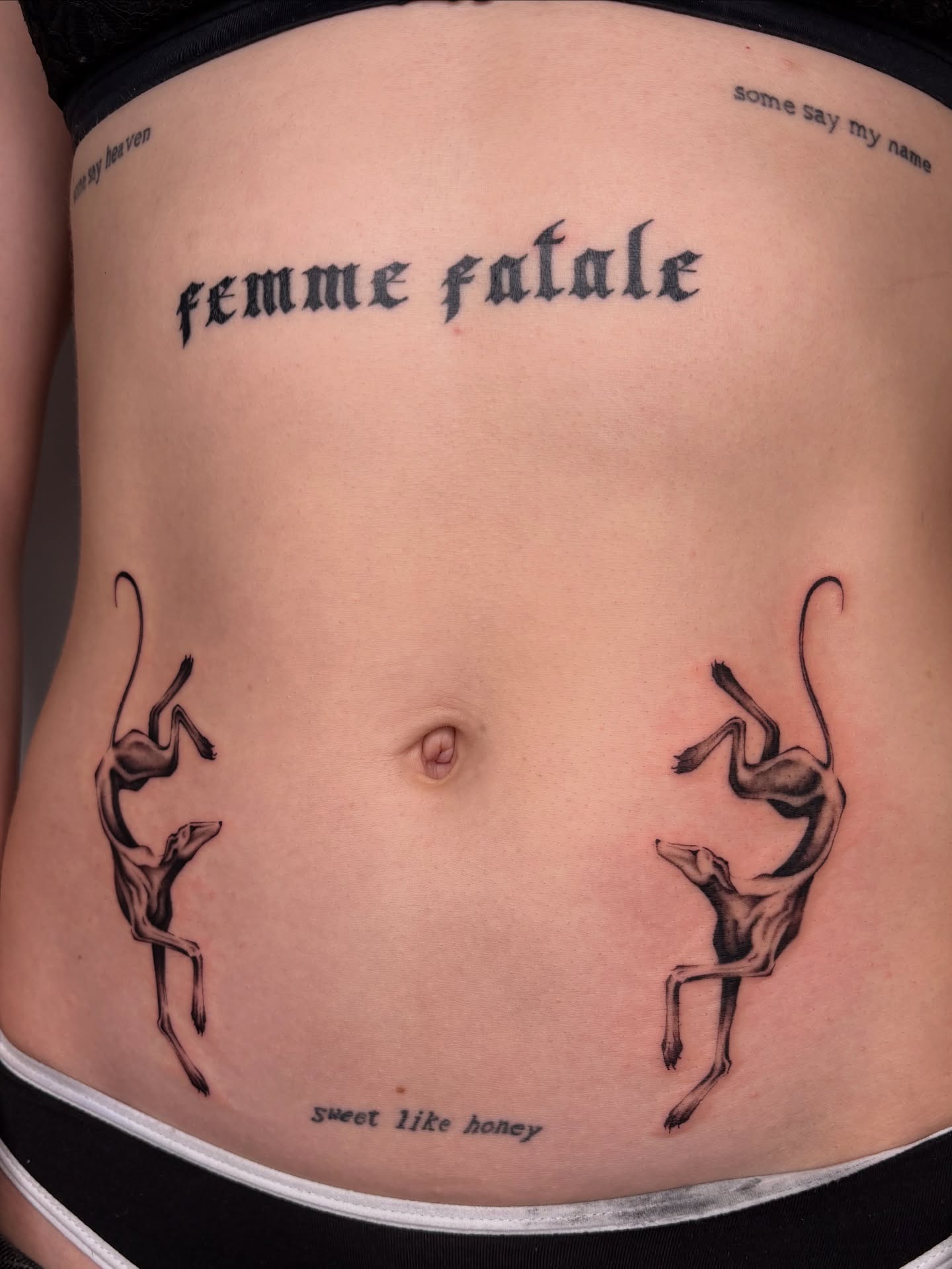 Tattoo by @silviieee — black_and_grey