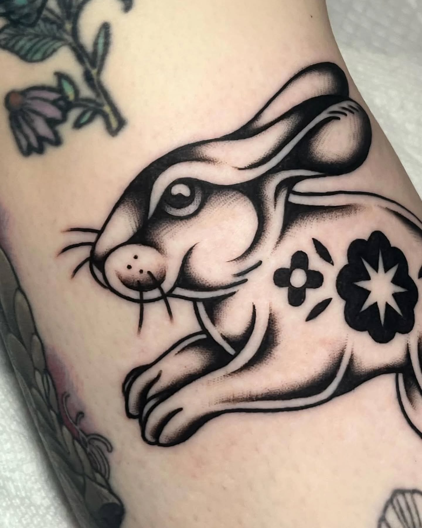 Tattoo by @ninarosatattoo — american_traditional