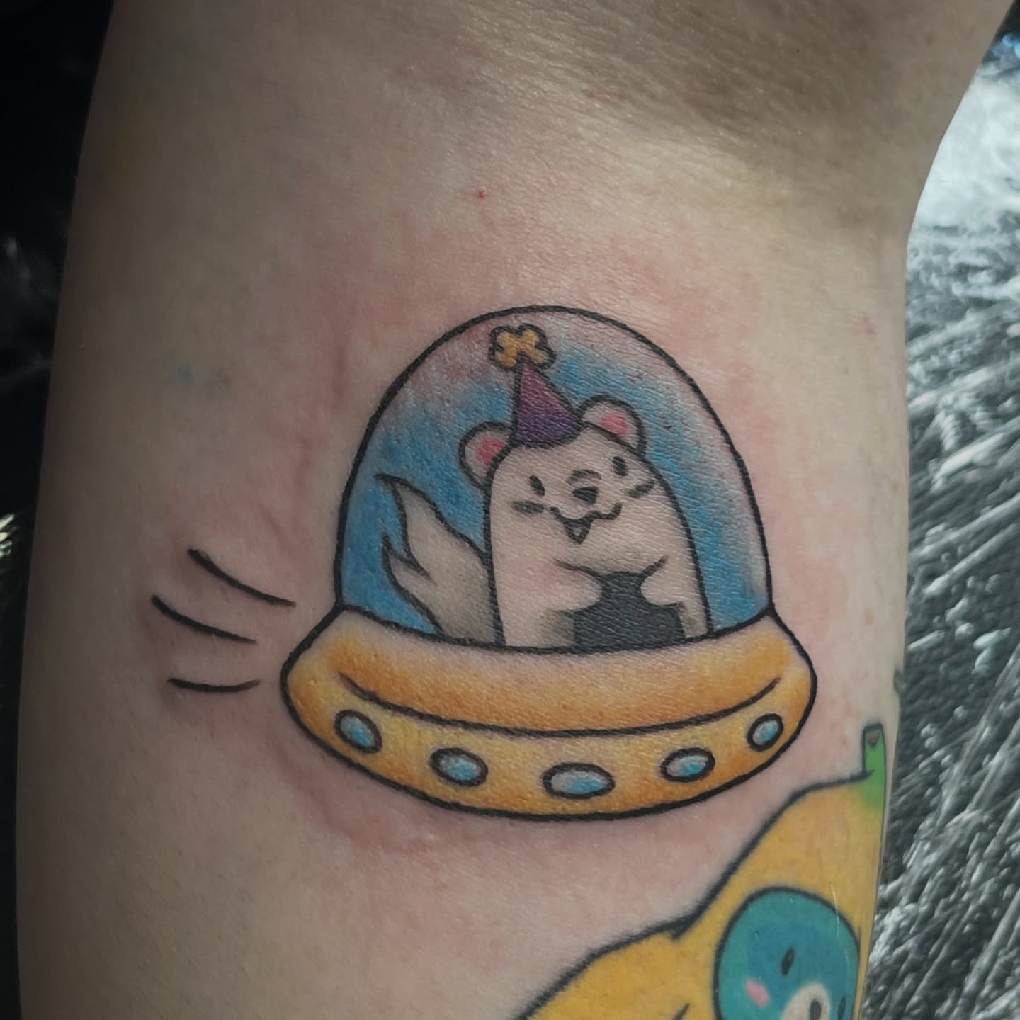 Tattoo by @birdy_tattoos — dotwork, illustrative