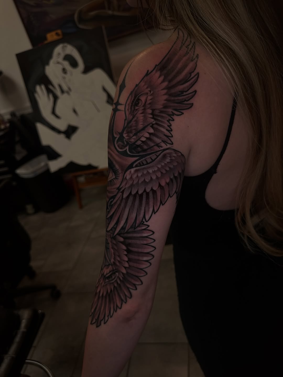 Tattoo by @severeink — black_and_grey, realism