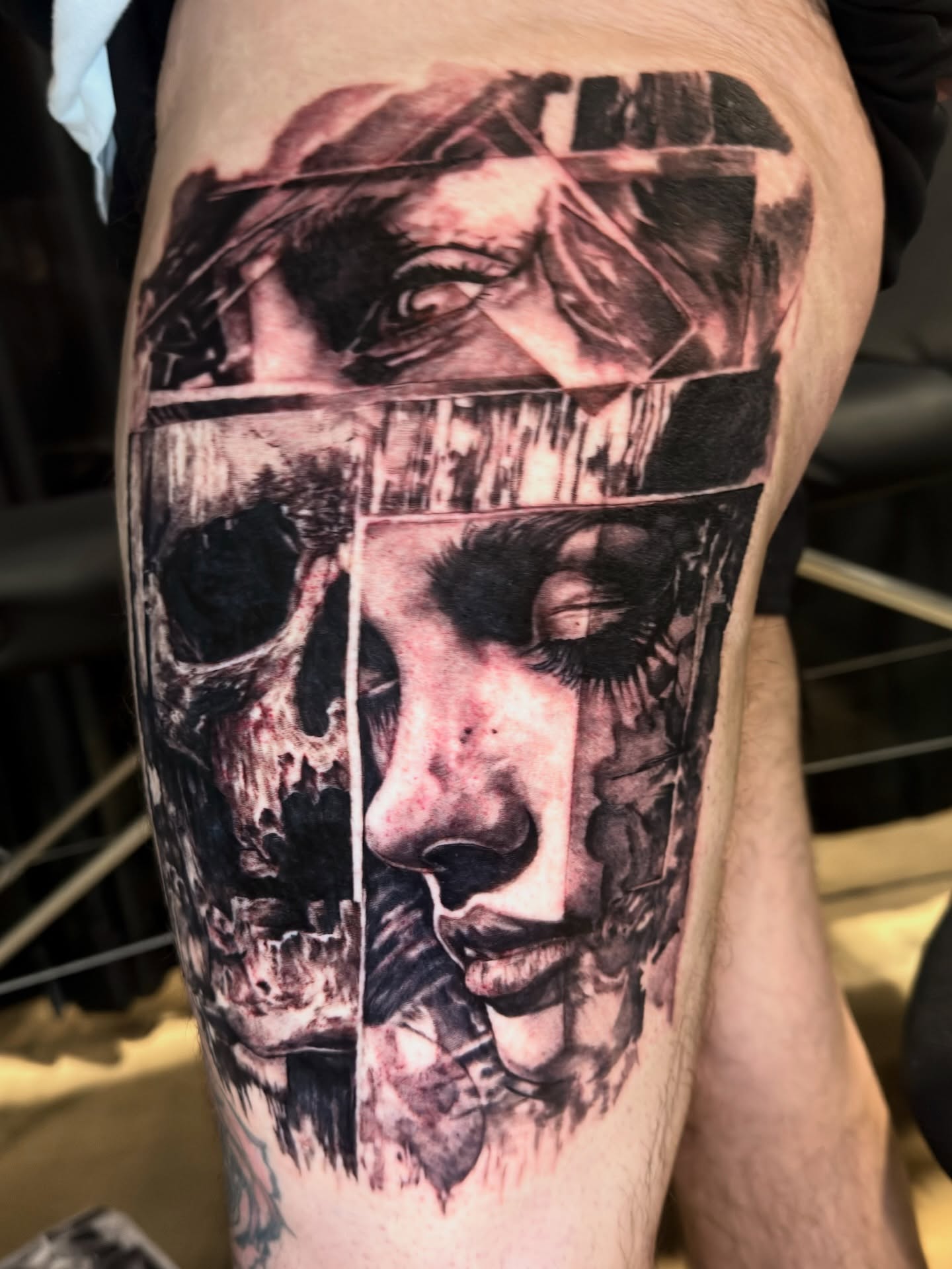 Tattoo by @tattoo_fingers β realism, dark_realism