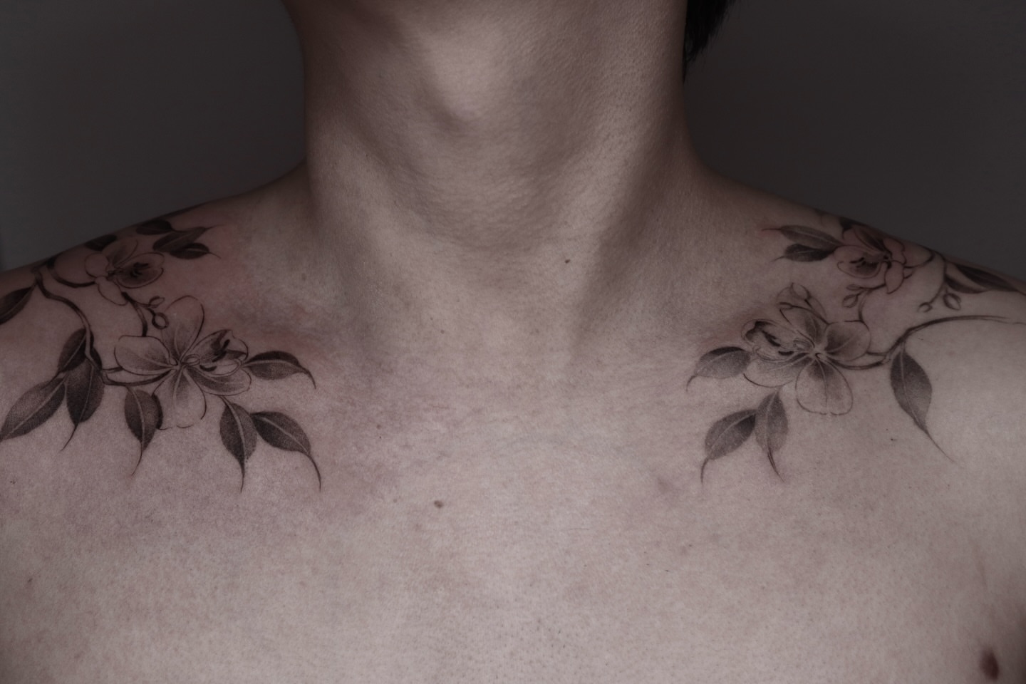 Tattoo by @maid.of.flowers — black_and_grey