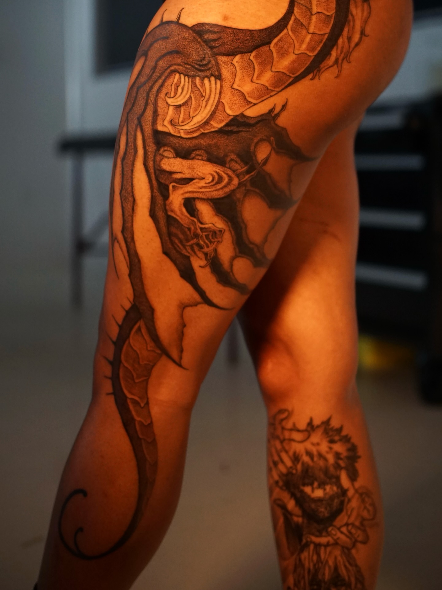 Tattoo by @cee.destined β dotwork, black_and_grey