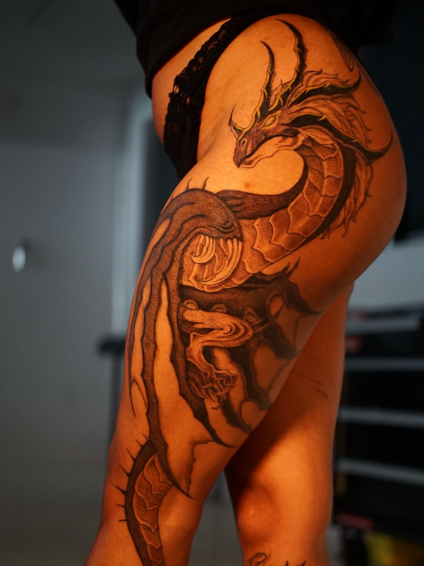 Tattoo by @cee.destined β black_and_grey