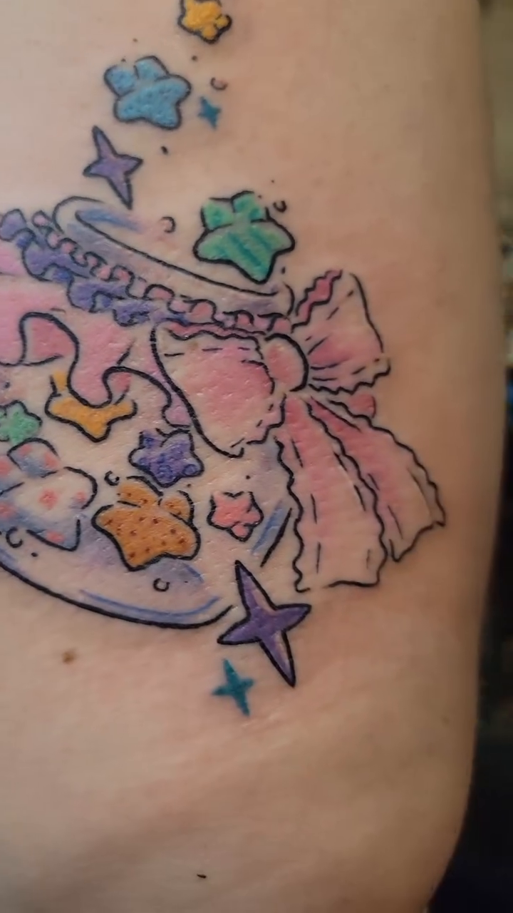 Tattoo by @ladyj_tattoos — new_school