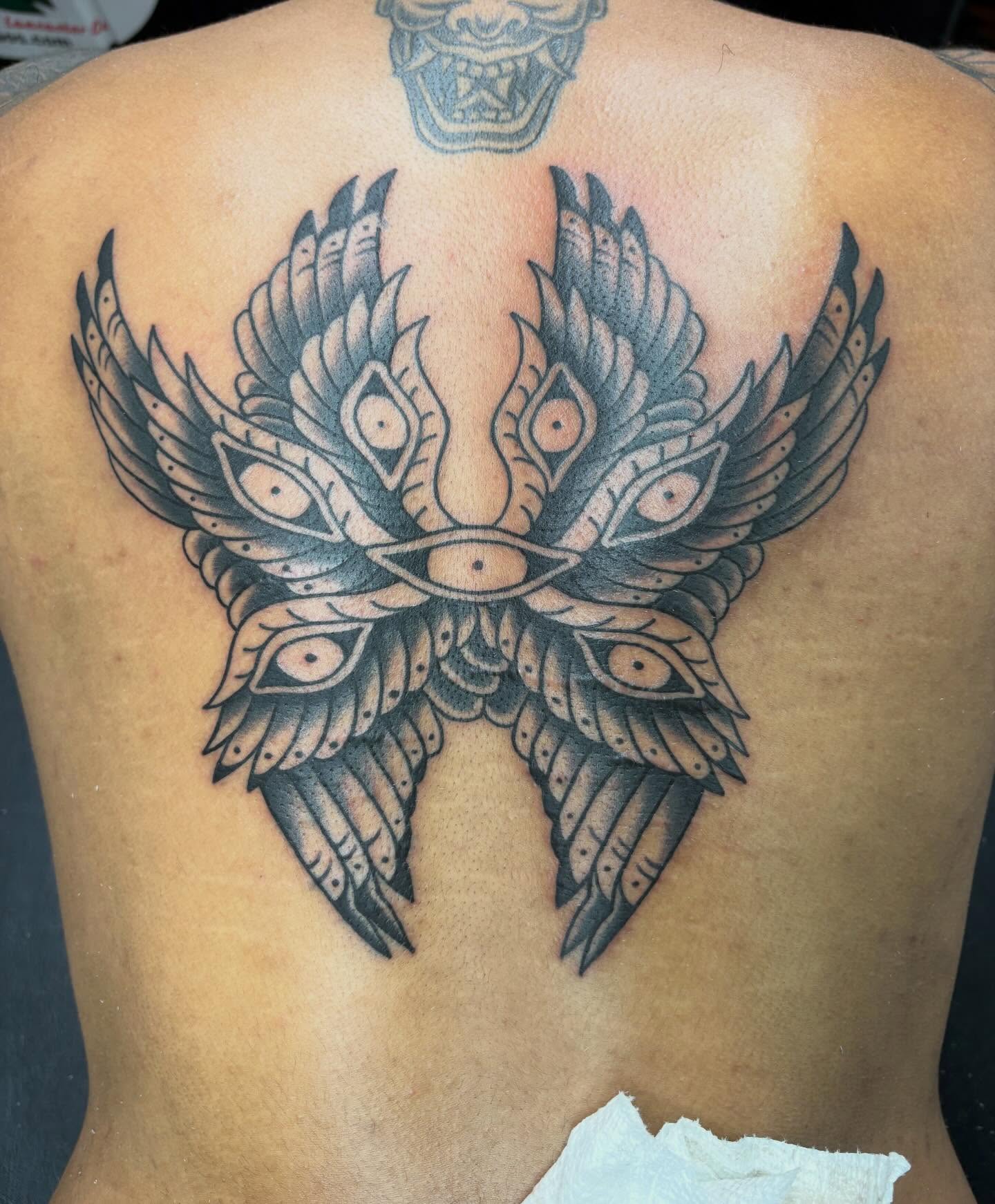 Tattoo by @steamedhamztattoo — black_and_grey