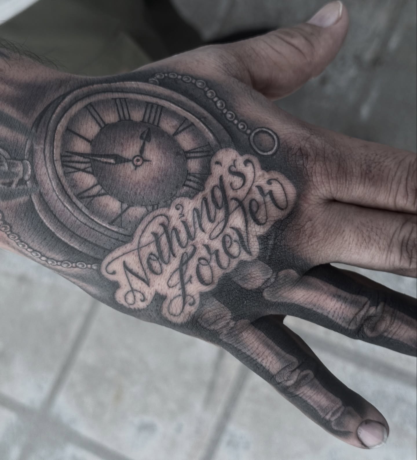 Tattoo by @averagewillie — black_and_grey
