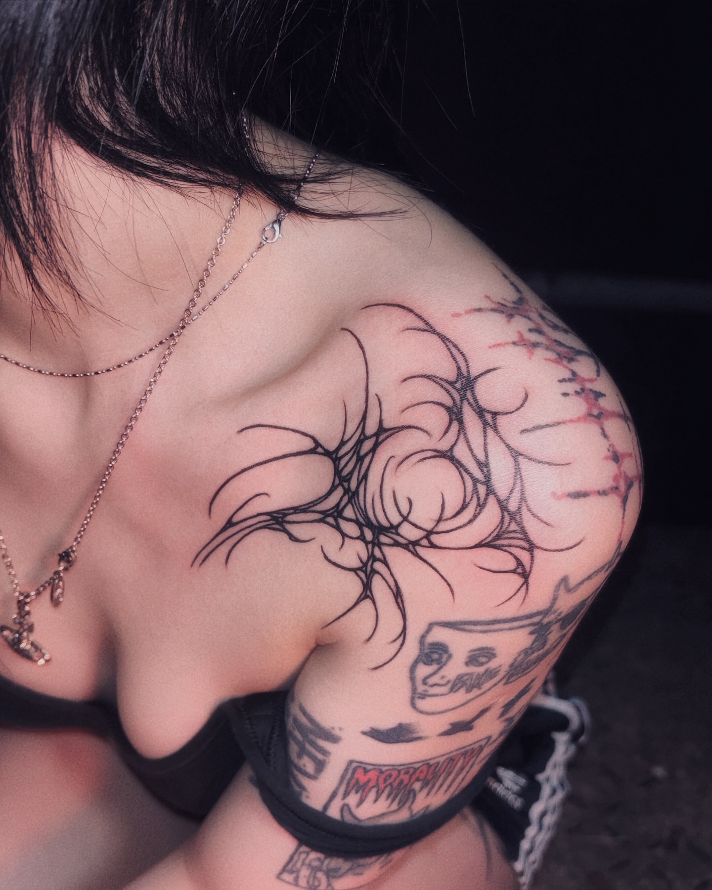 Tattoo by @leexitt — black_and_grey