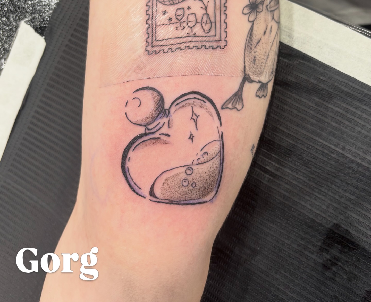 Tattoo by @victoria.crispo — dotwork