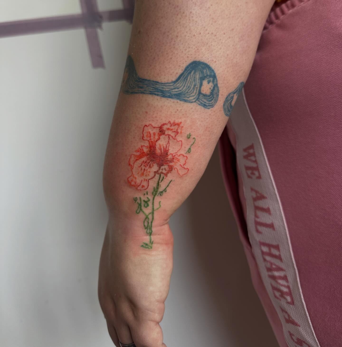 Tattoo by @coloredpencilgrl — new_school