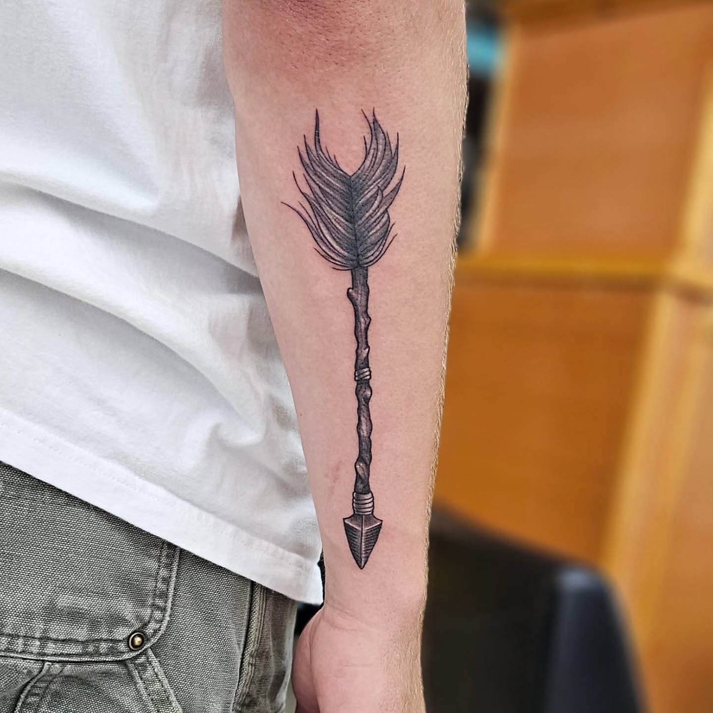 Tattoo by @jordanna_pearl — black_and_grey