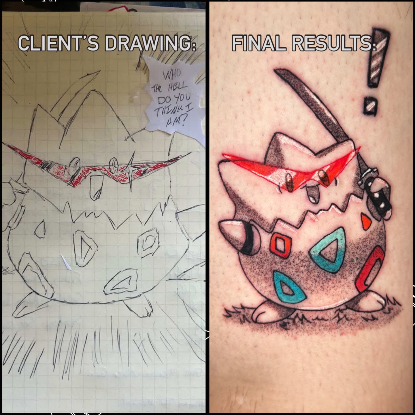 Geometric creature geometric tattoo on the forearm by Shushe ๐จ๐ด