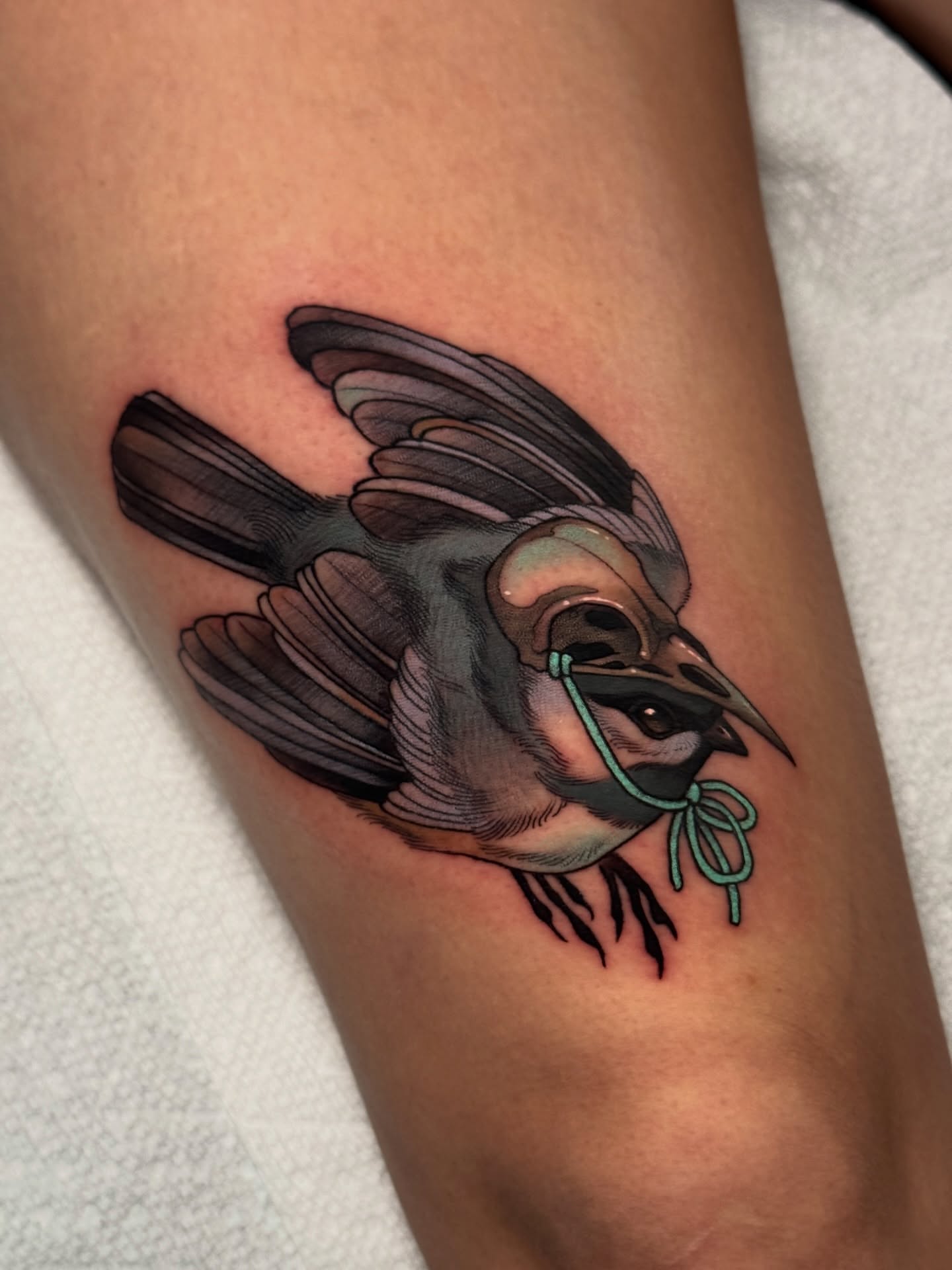 Tattoo by @lady.blackwell.tattoos β realism