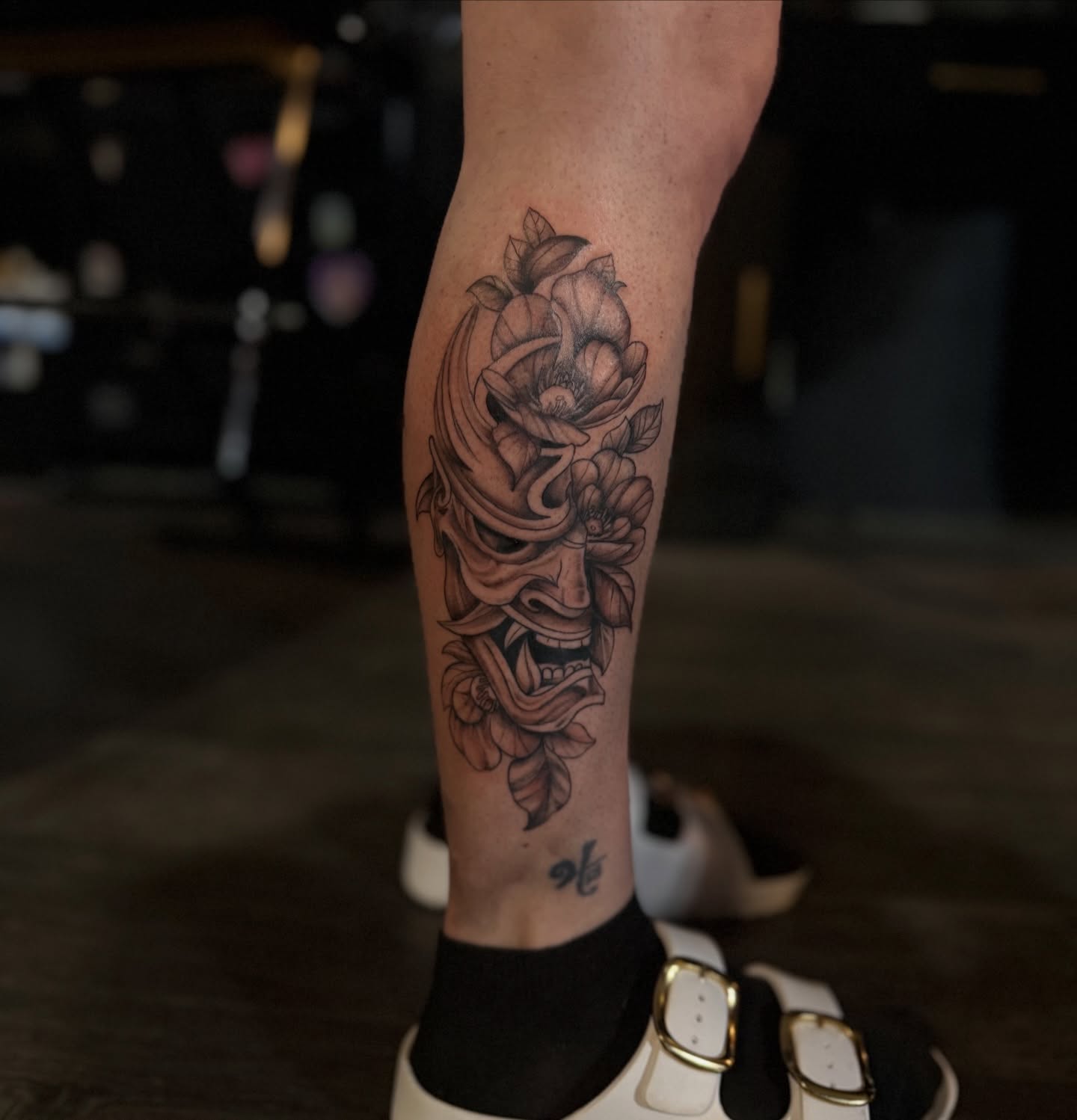 Tattoo by @kreidler_inks — black_and_grey