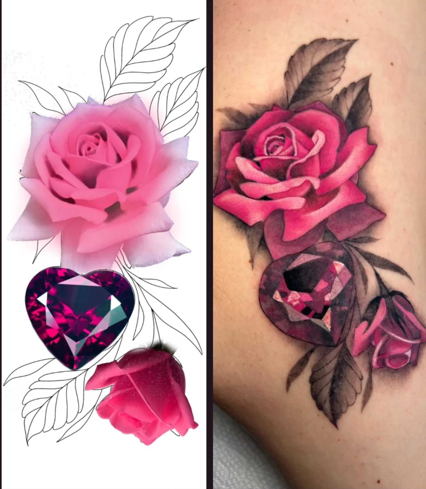 Tattoo by @chloemarietattoos โ realism, dark_realism