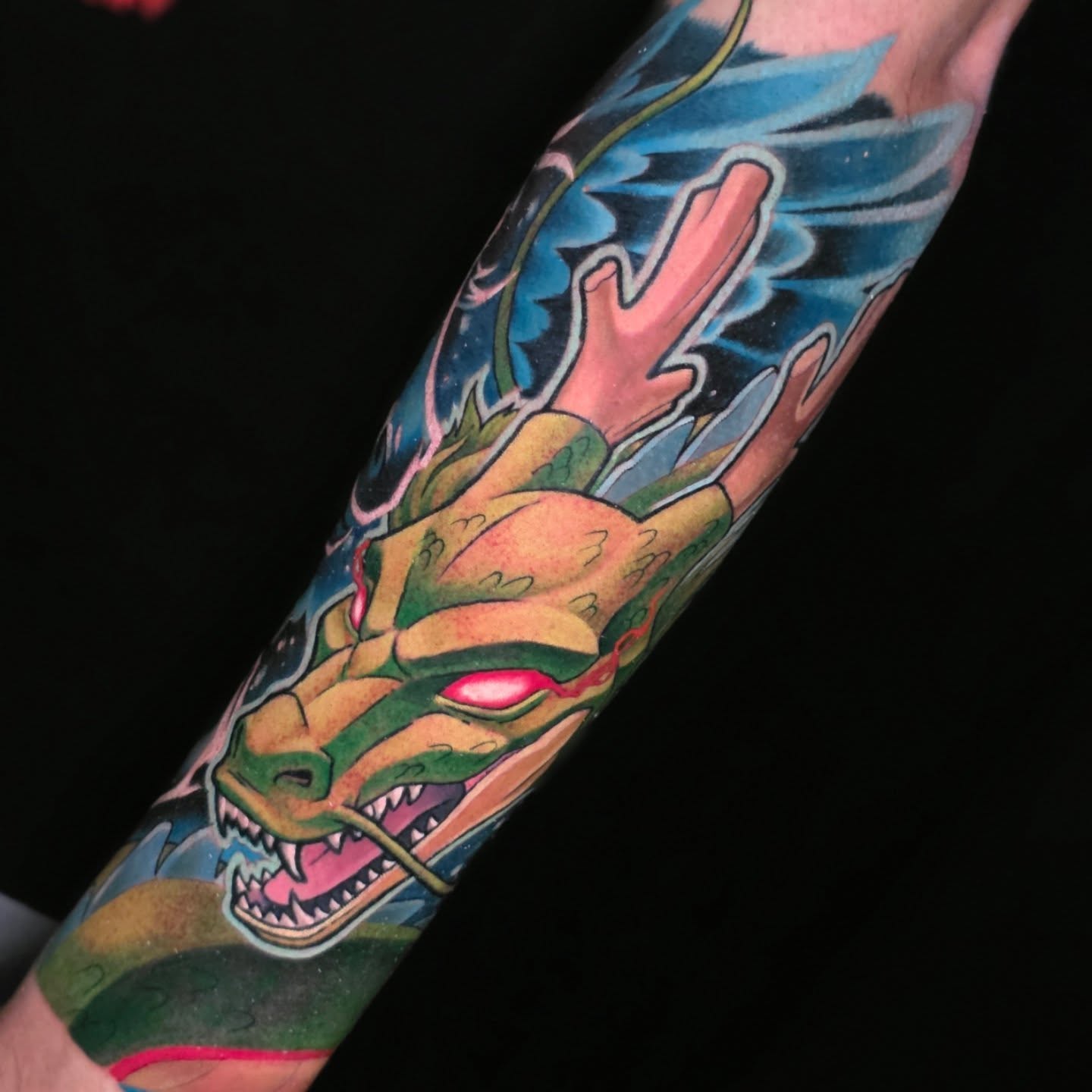Tattoo by @coryhandtattoos โ anime, new_school