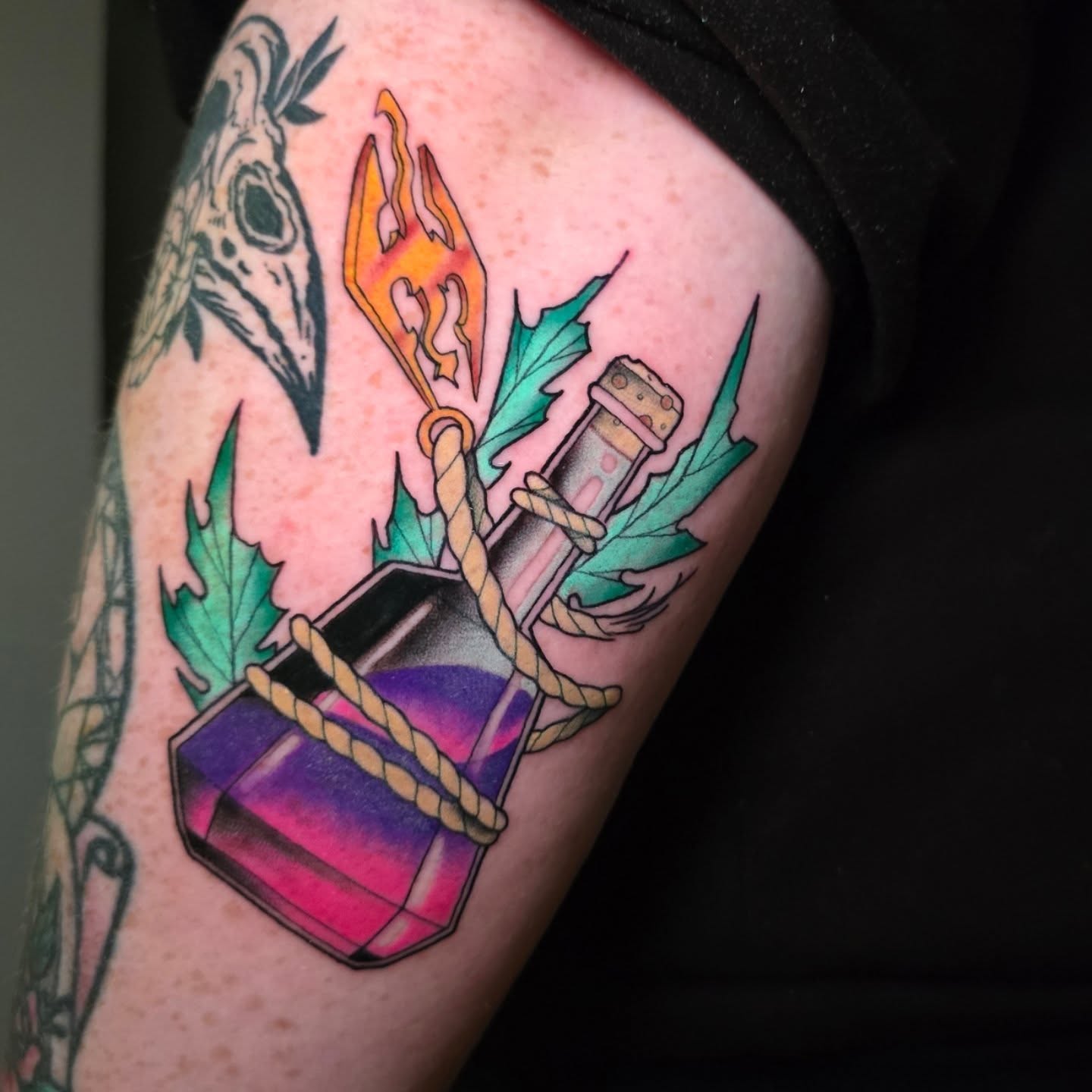 Tattoo by @sawchukart — new_school