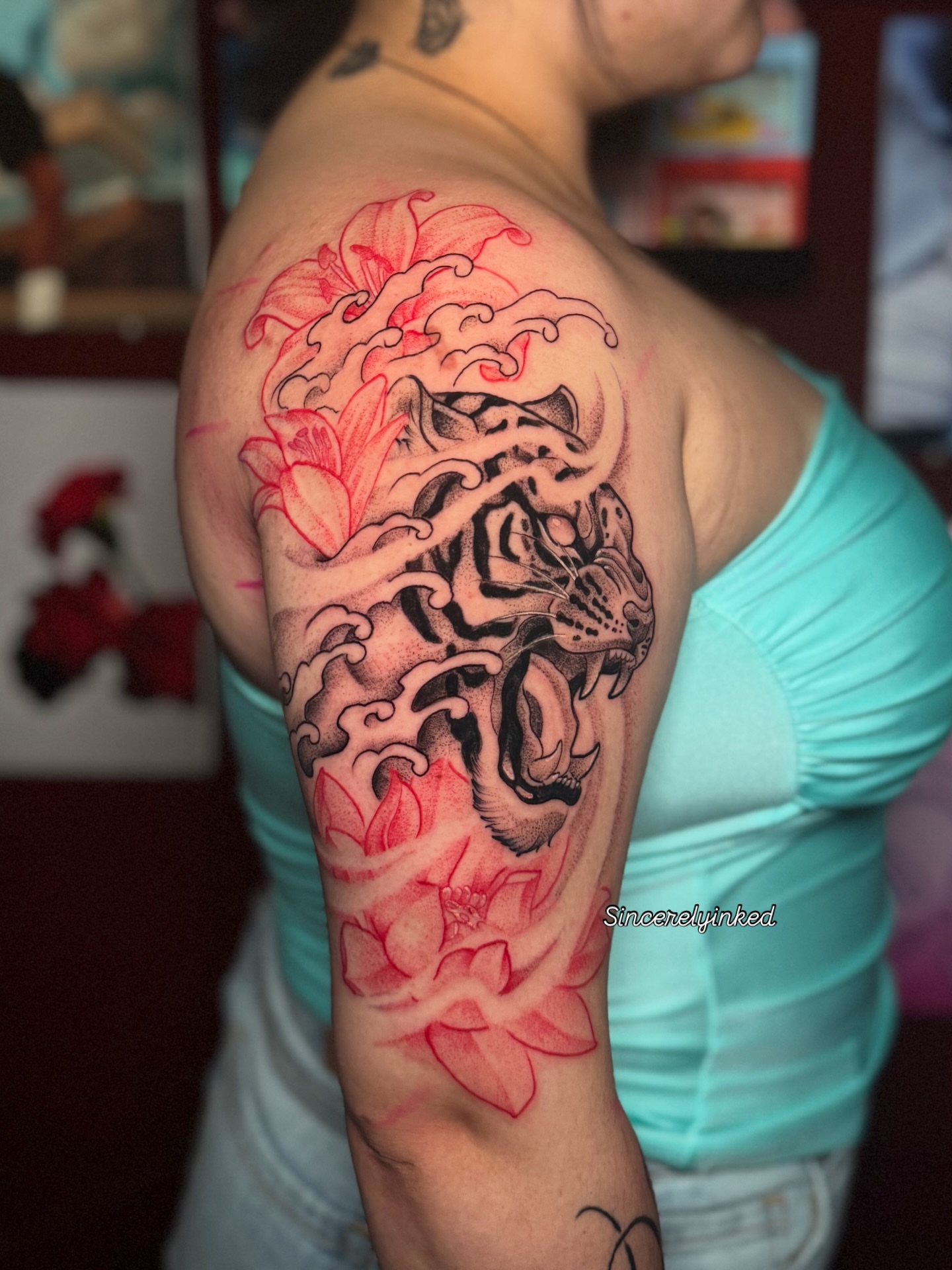Tattoo by @sincerelyinked — japanese_irezumi, realism