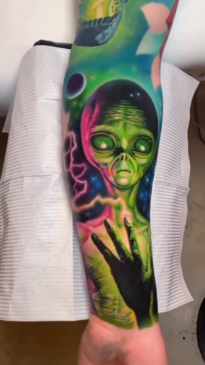 Tattoo by @bobbycupparotattoos — realism, dark_realism
