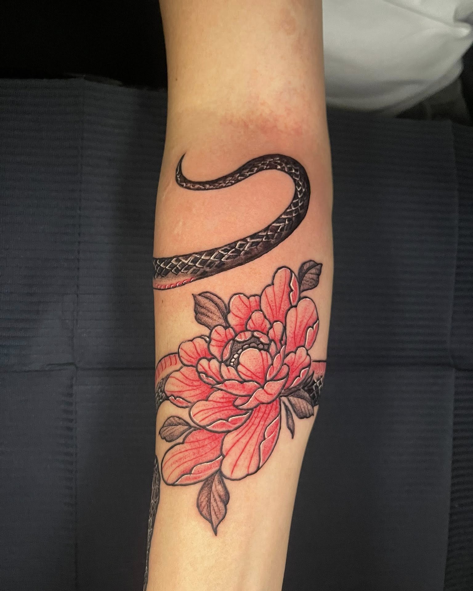 Tattoo by @saintstatts — american_traditional, realism